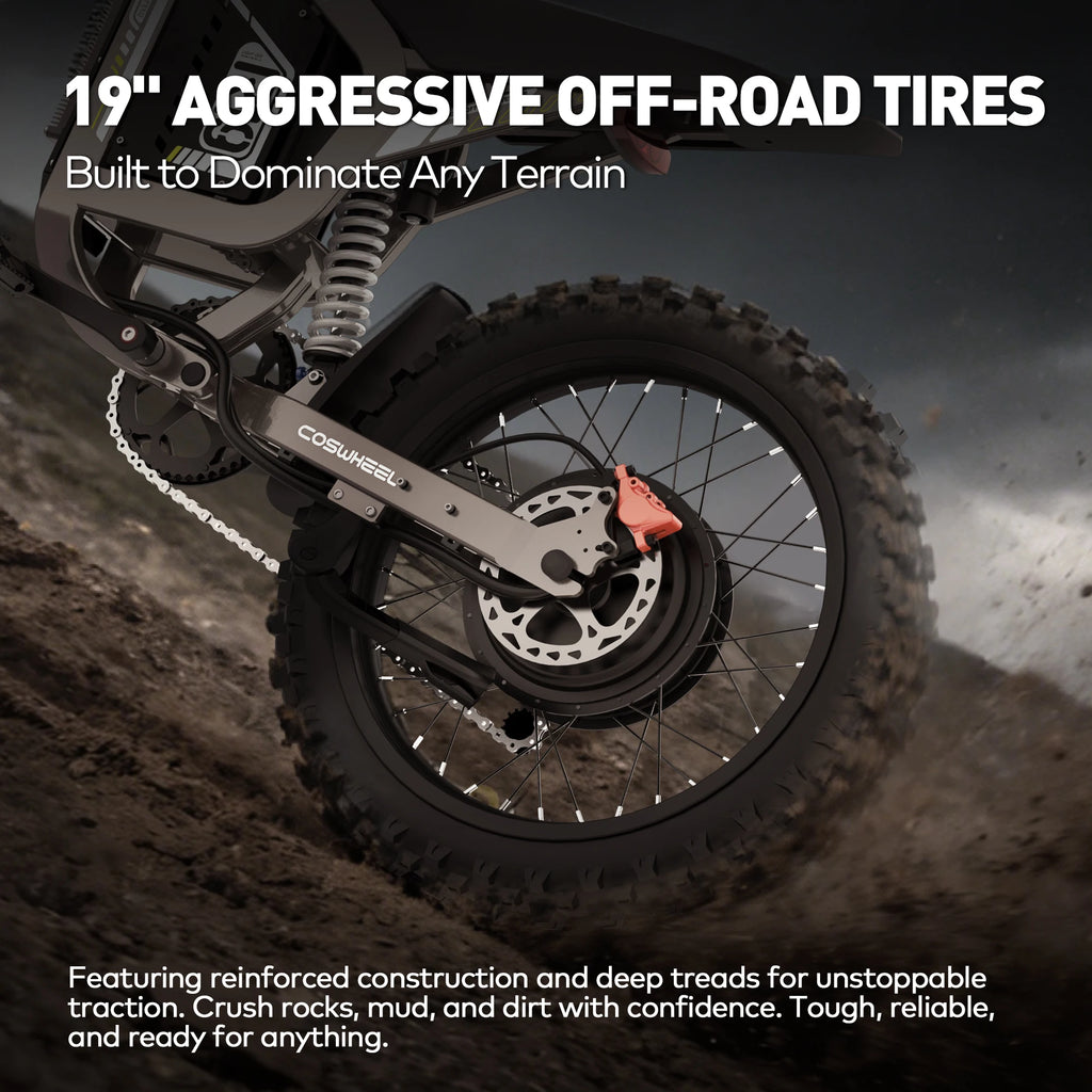 Off-Road Electric bike 9000W motor 72V 40AH Battery Electric Bicycle 124 miles off-road riding E-bike