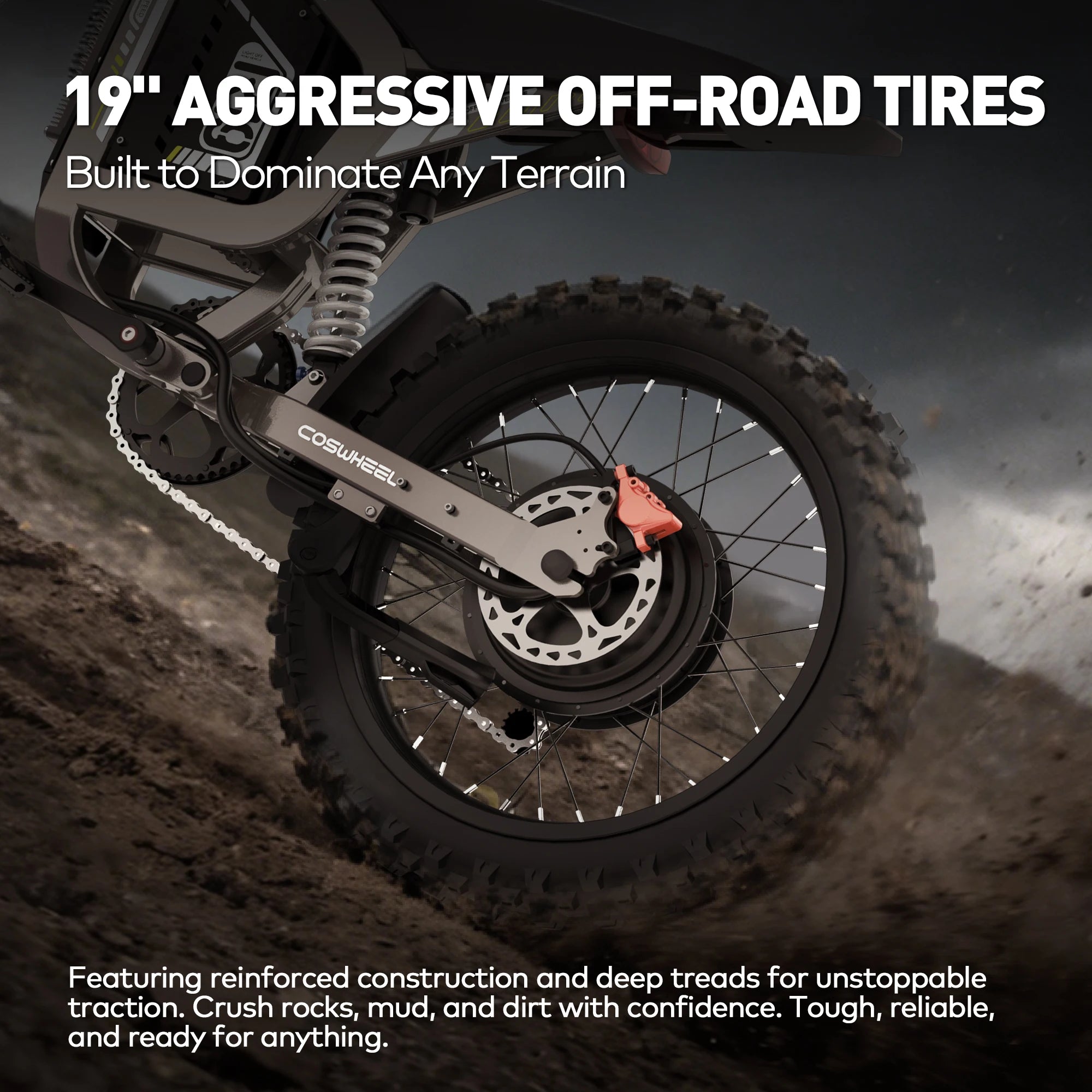 Off-Road Electric bike 9000W motor 72V 40AH Battery Electric Bicycle 124 miles off-road riding E-bike