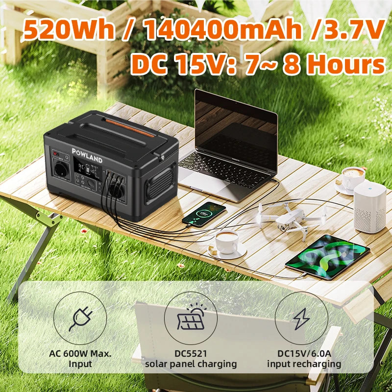 600W Portable Power Station