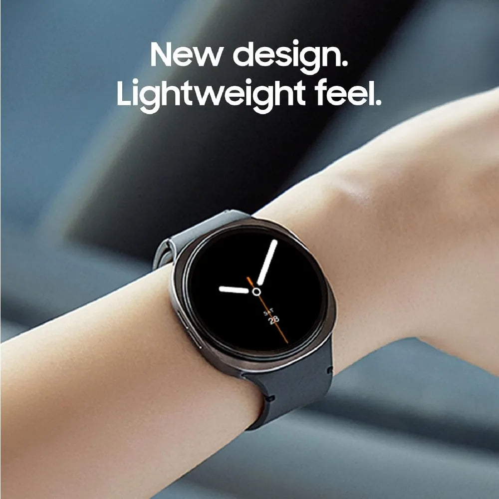 44mm Silver Smartwatch with Fitness Tracking