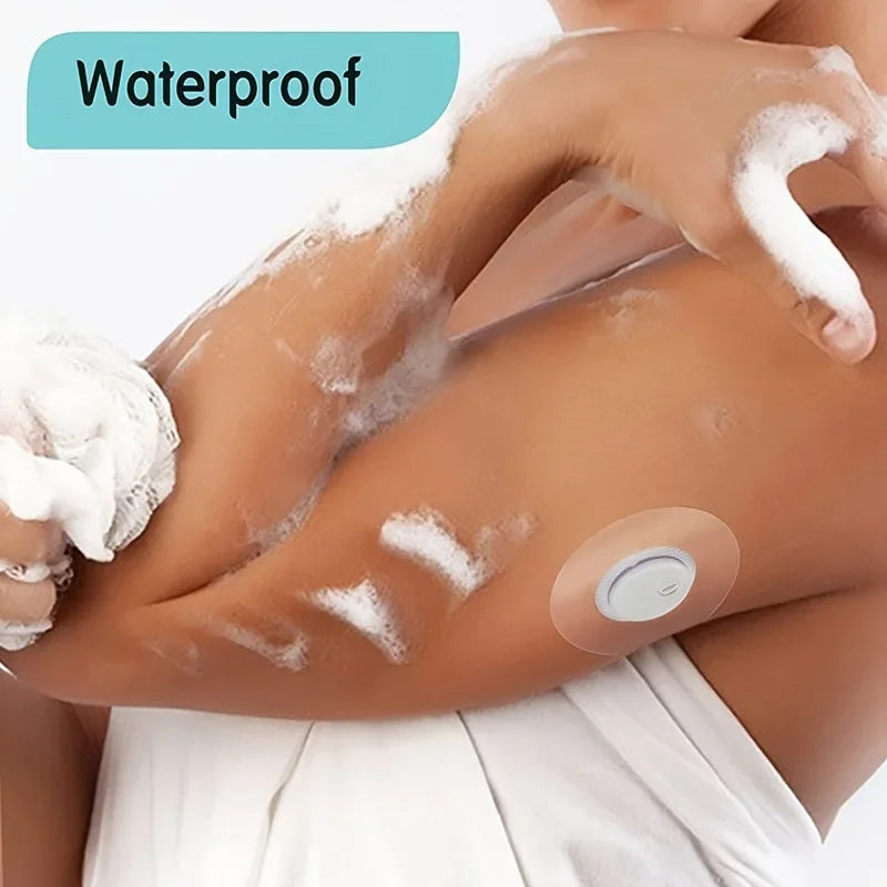 Sensor Stickers: Waterproof, 14-Day Wear Adhesive Patches, Hypoallergenic, Latex-Free
