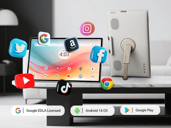 25 Inch Portable TV Touchscreen Monitor