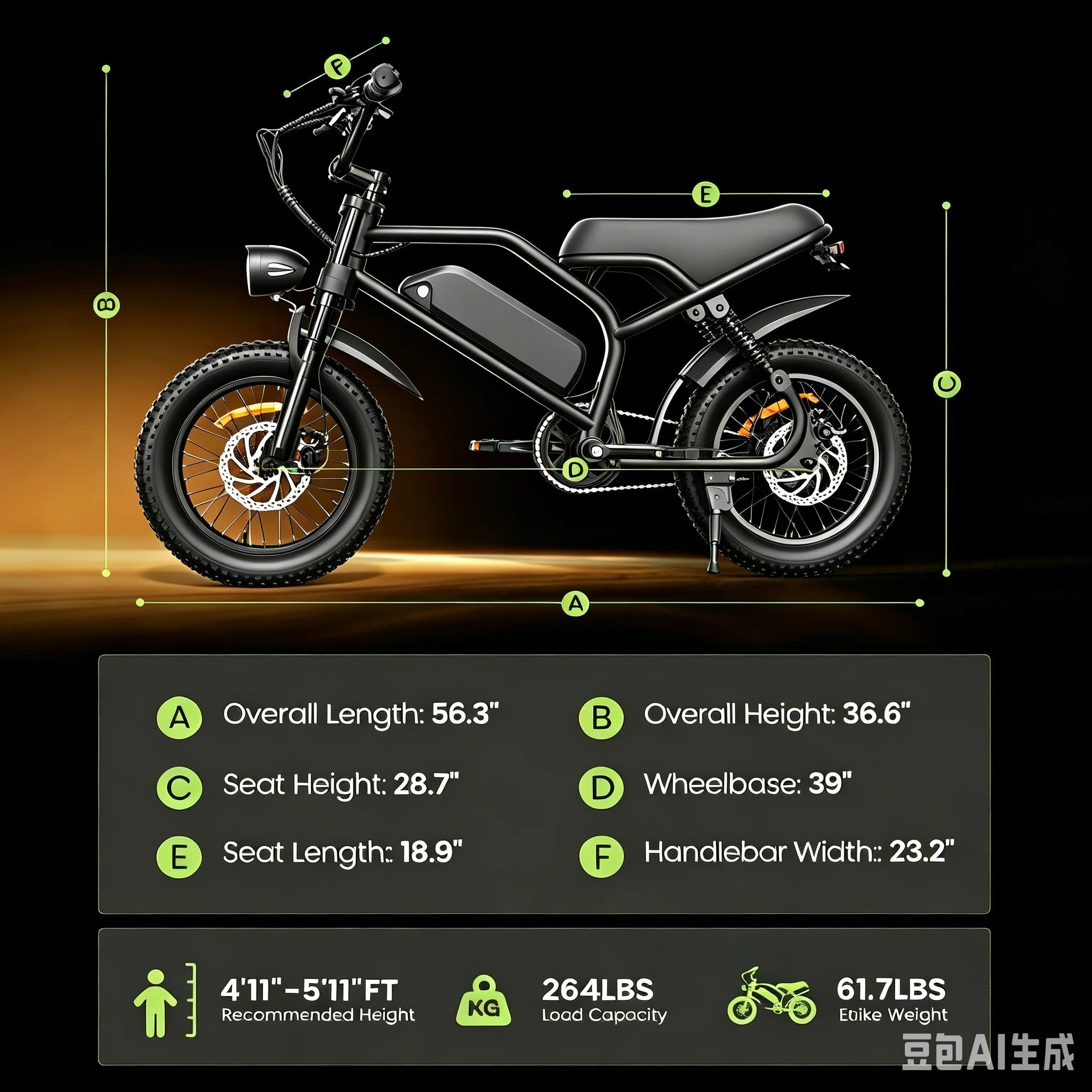 16" Electric All-Terrain Bike