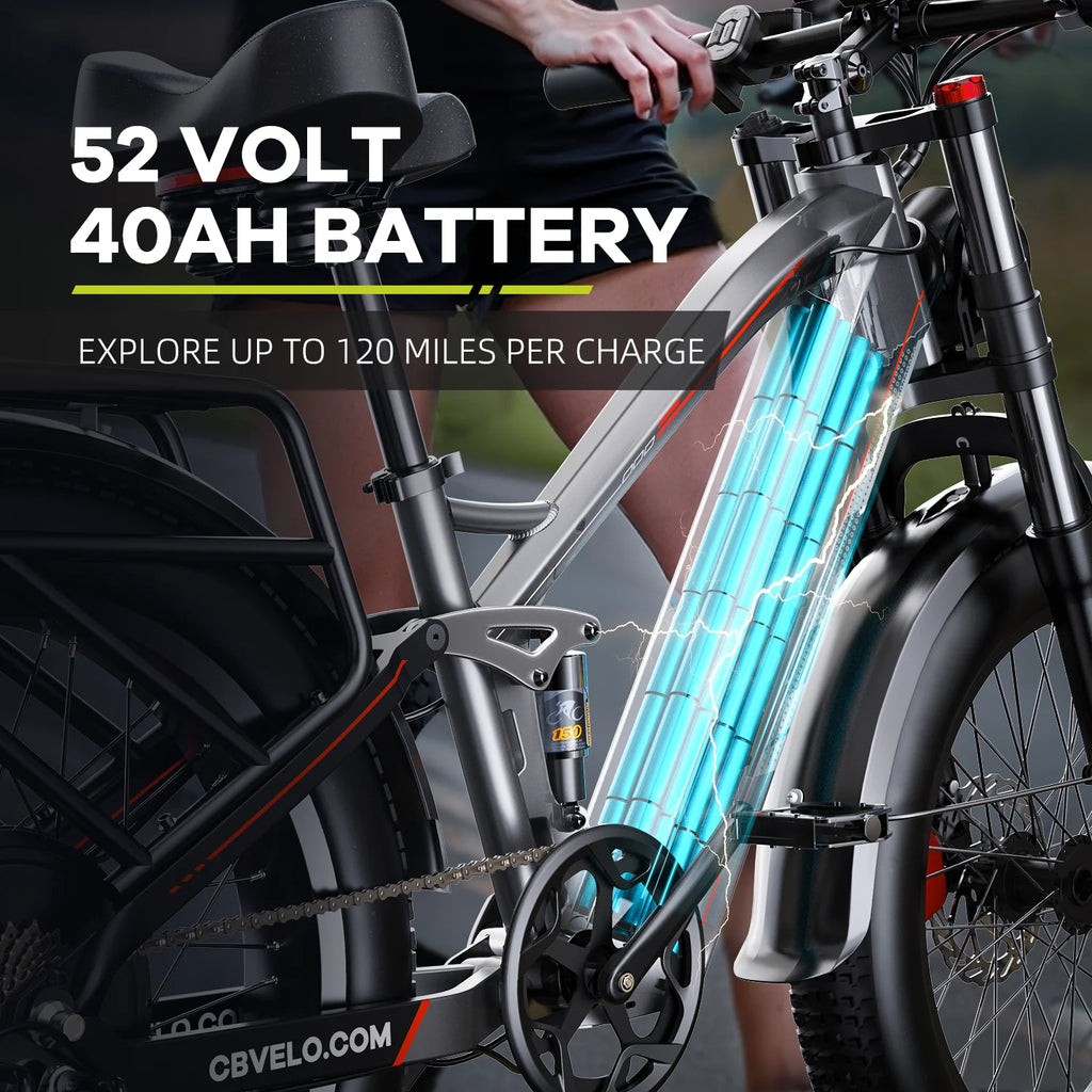 5000W  Off Road Electric Bike