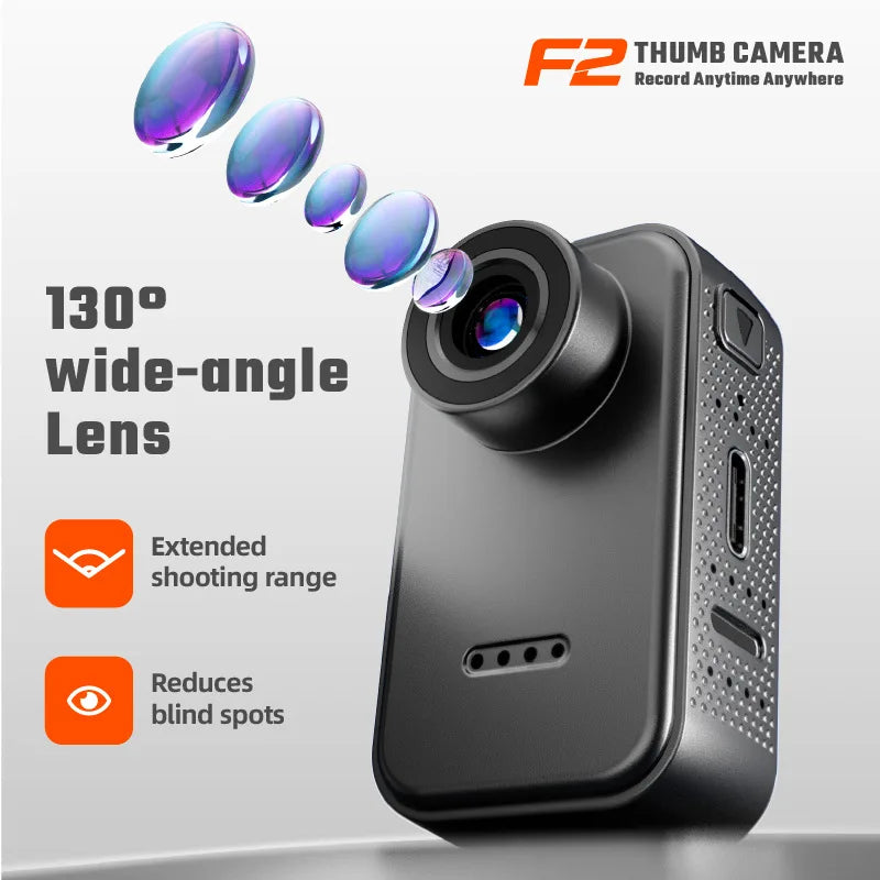 Thumb-Sized Action Camera for Kids