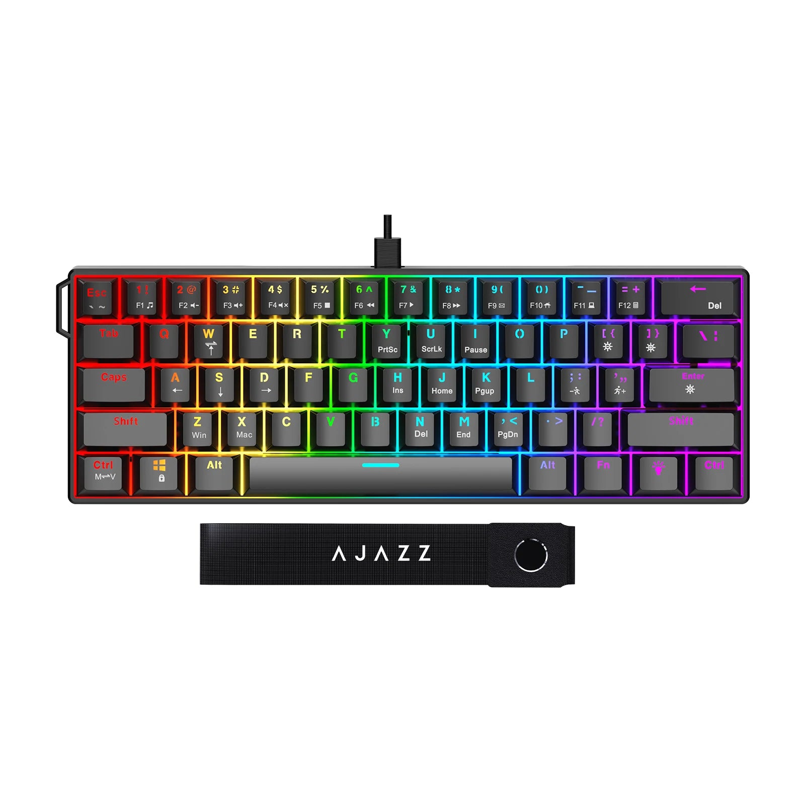 Wired Mechanical Keyboard, Mixed Back-light
