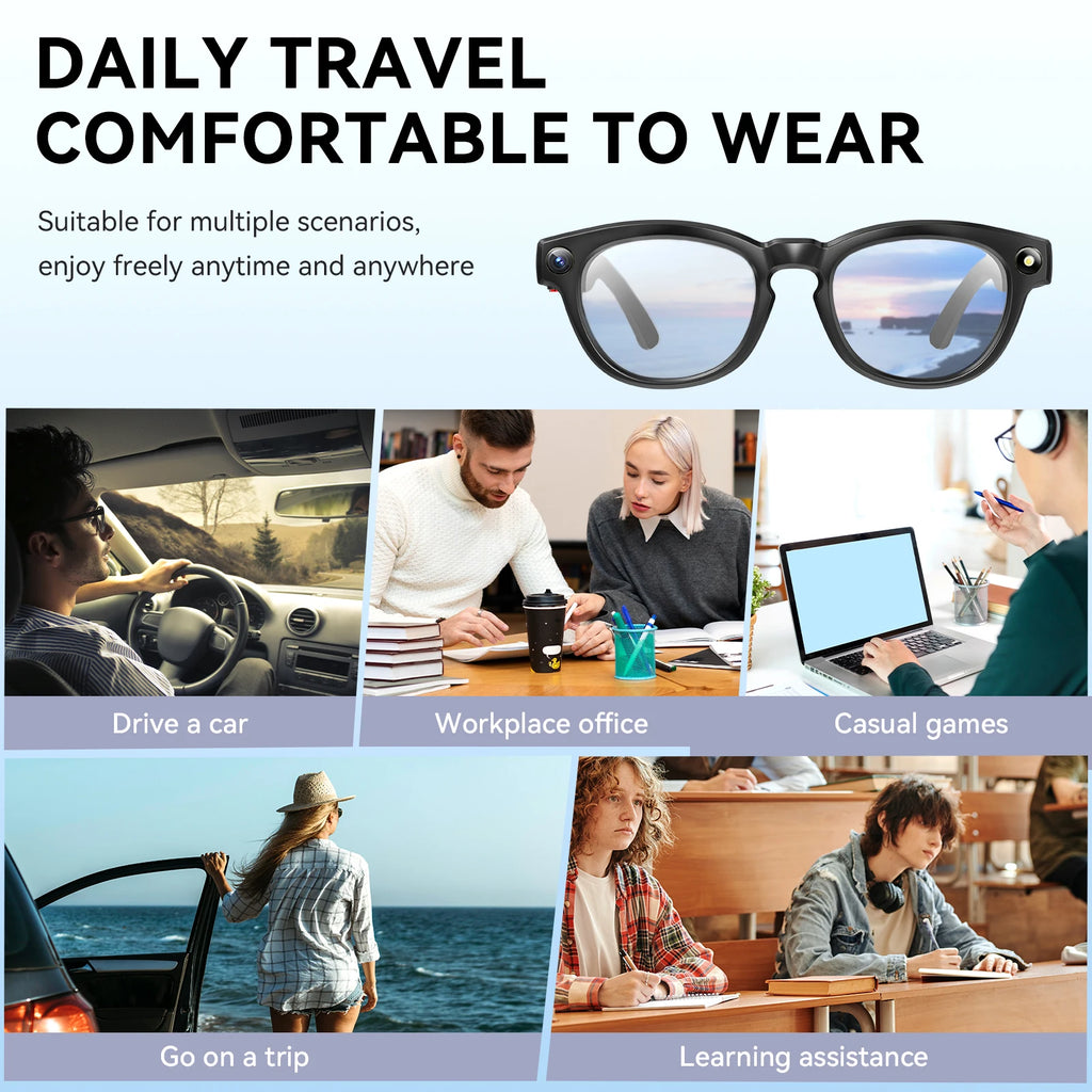 Smart Glasses  With AI Voice Translate