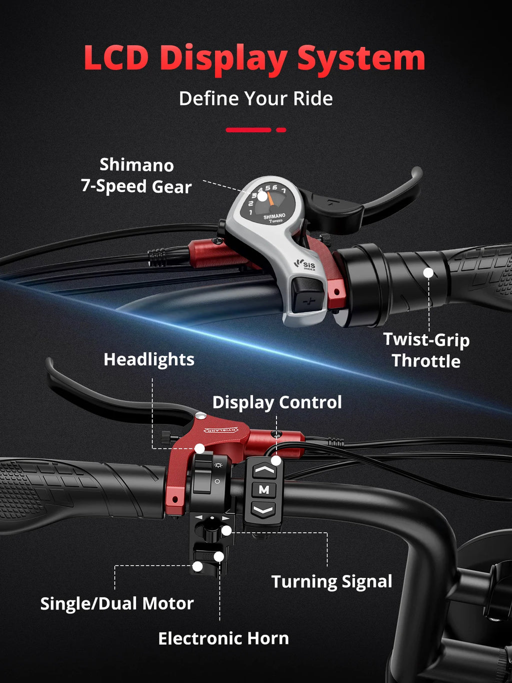 Adults Electric Mountain Bike
