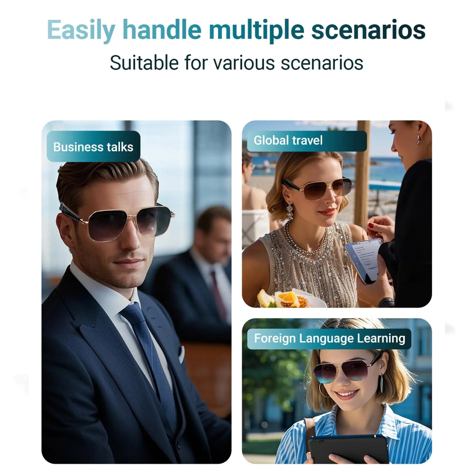 AI Smart Translation Glasses