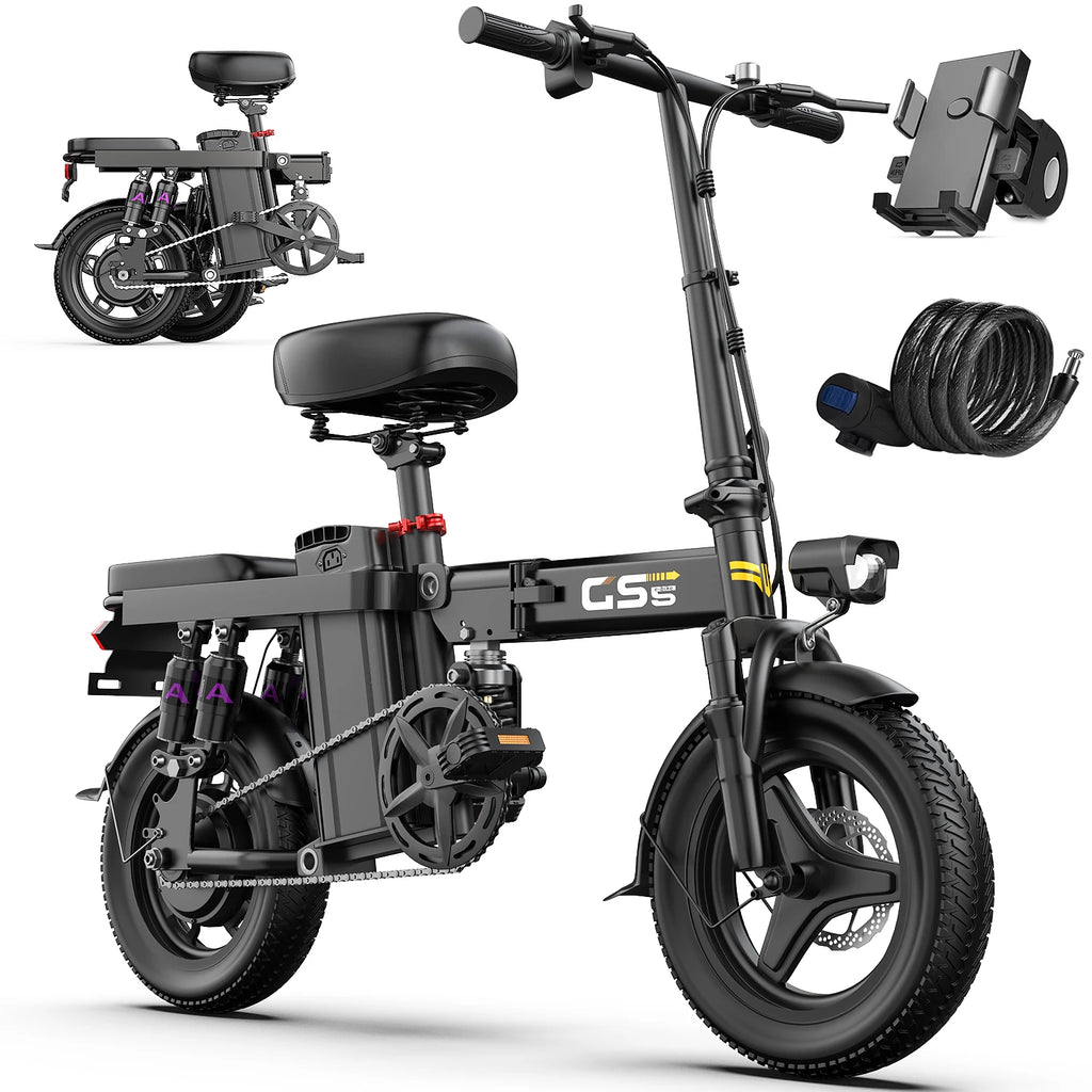 14" 740W Folding Electric Bike