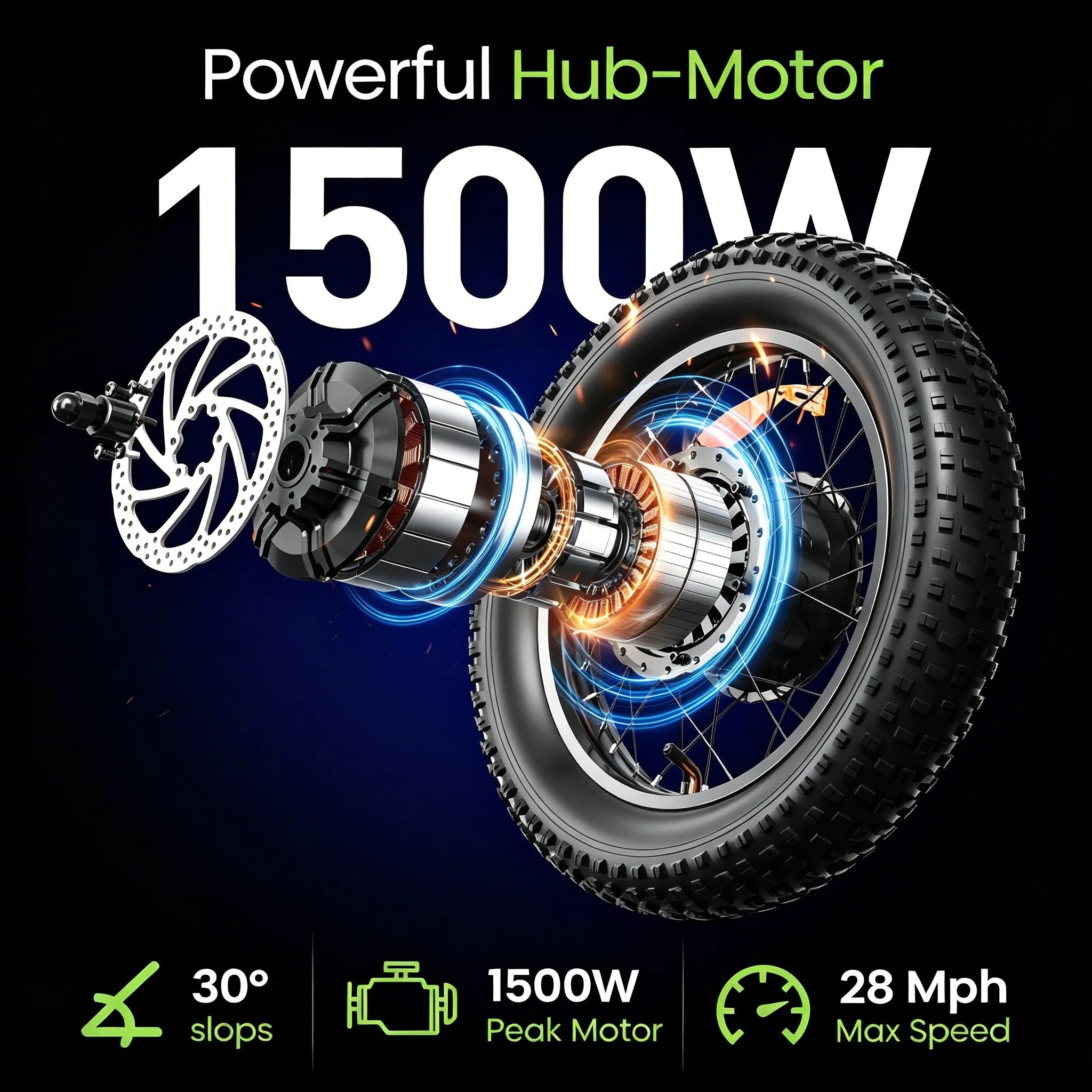 16" Electric All-Terrain Bike