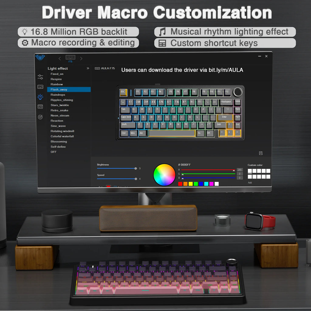 Wireless Gaming Mechanical Keyboard