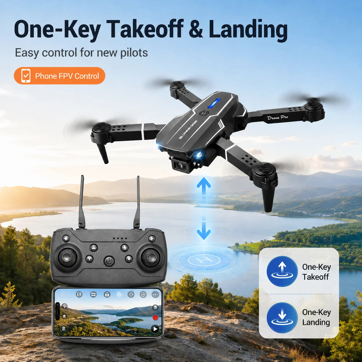 Foldable RC  Quad Copter