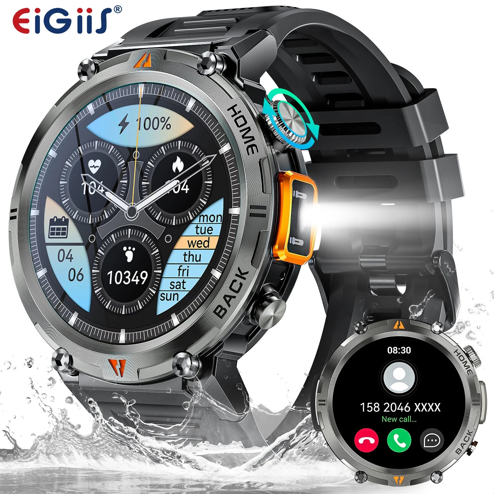 Bluetooth Call Smartwatch for Men