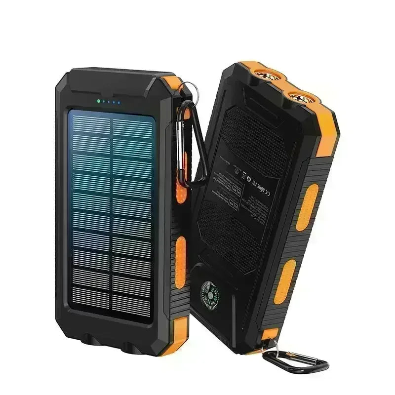 Outdoor Solar Power Bank Flashlight