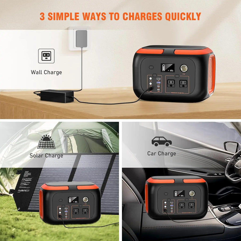 Solar Generated Portable Power Station