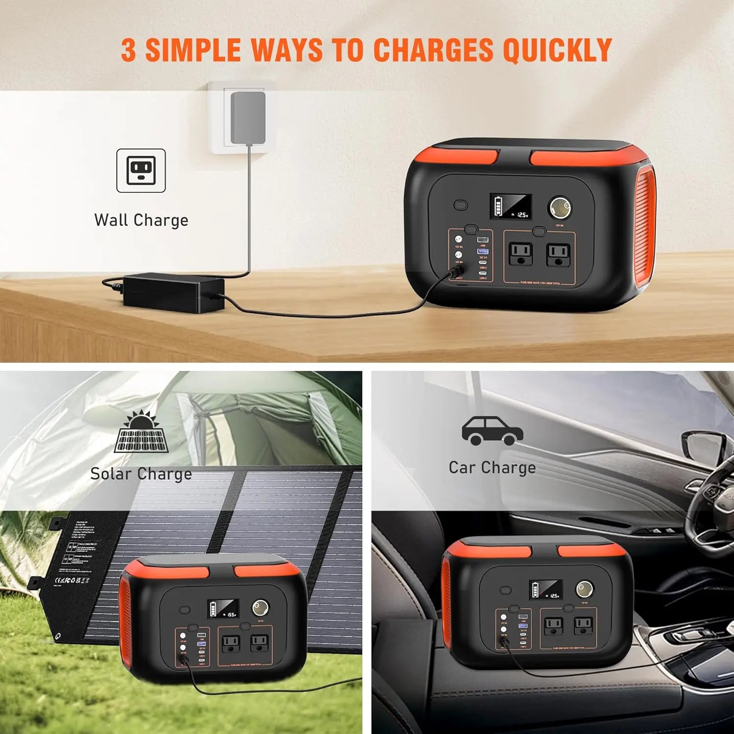 Solar Generated Portable Power Station