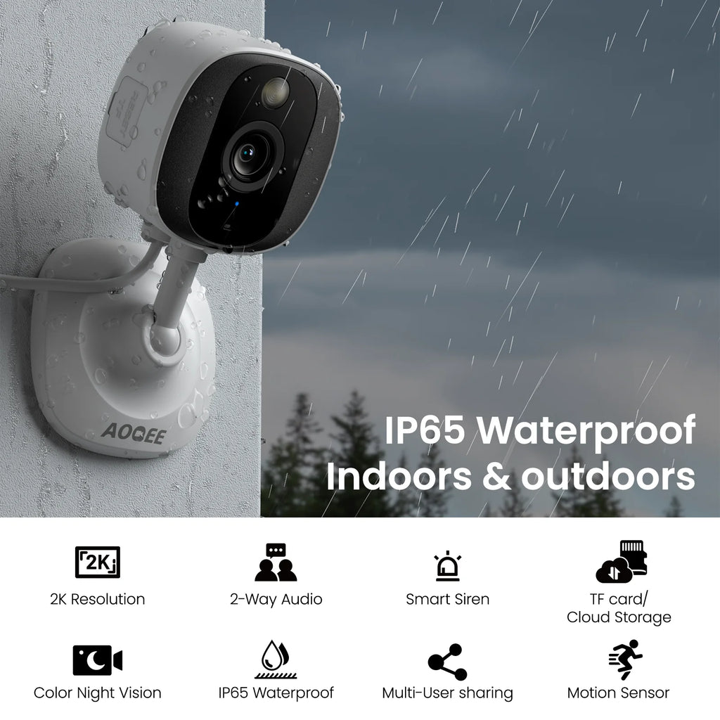 Outdoor/Indoor Wireless Security Cameras