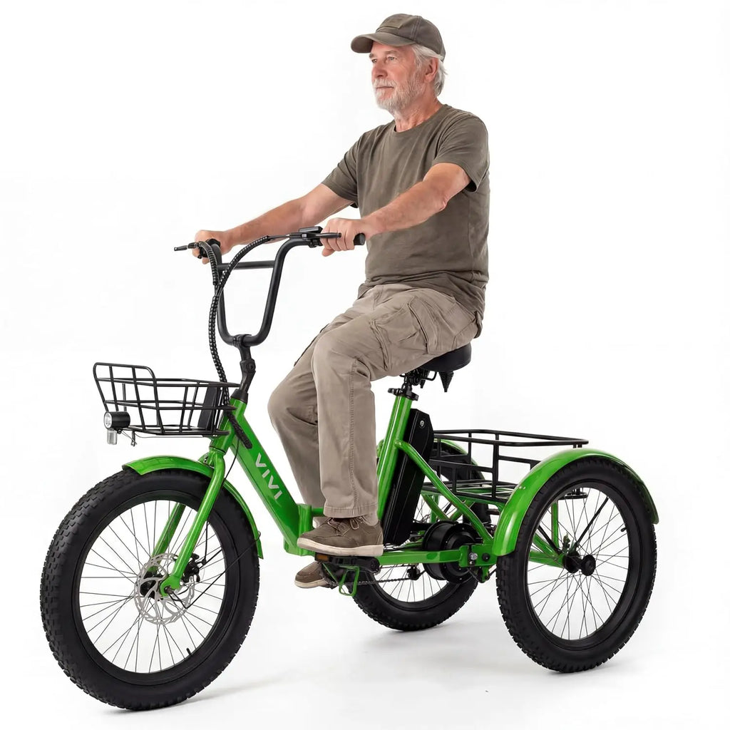 Fat Tire Electric Tricycle for Adults