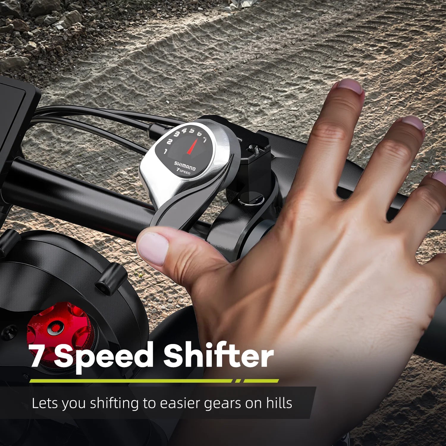 5000W  Off Road Electric Bike