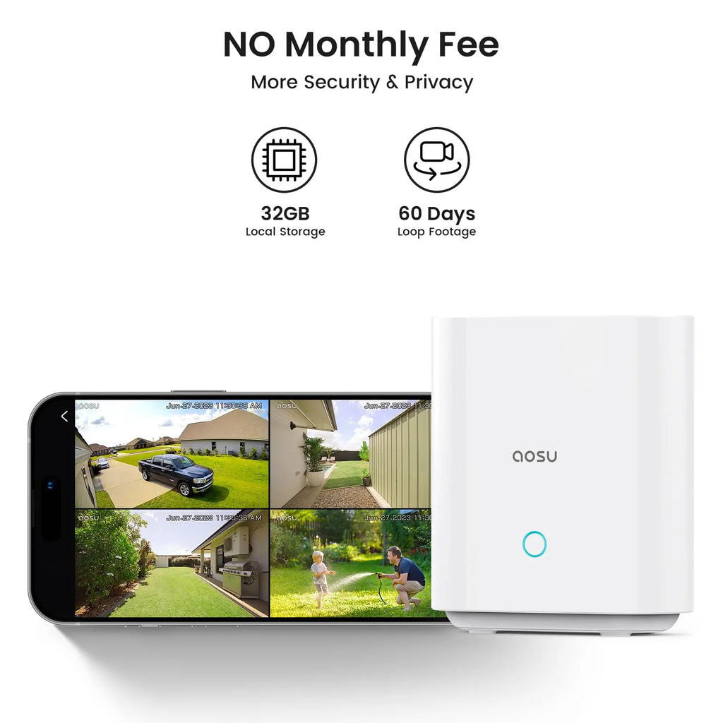 Security/Baby Monitor Camera System