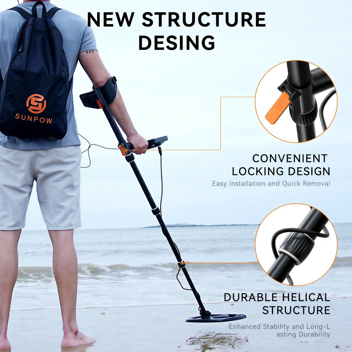 Professional Metal Detecting Equipment Kit