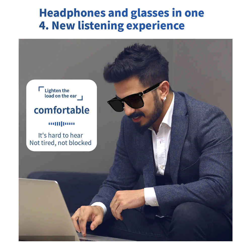 Smart Glasses With AI Voice Assist