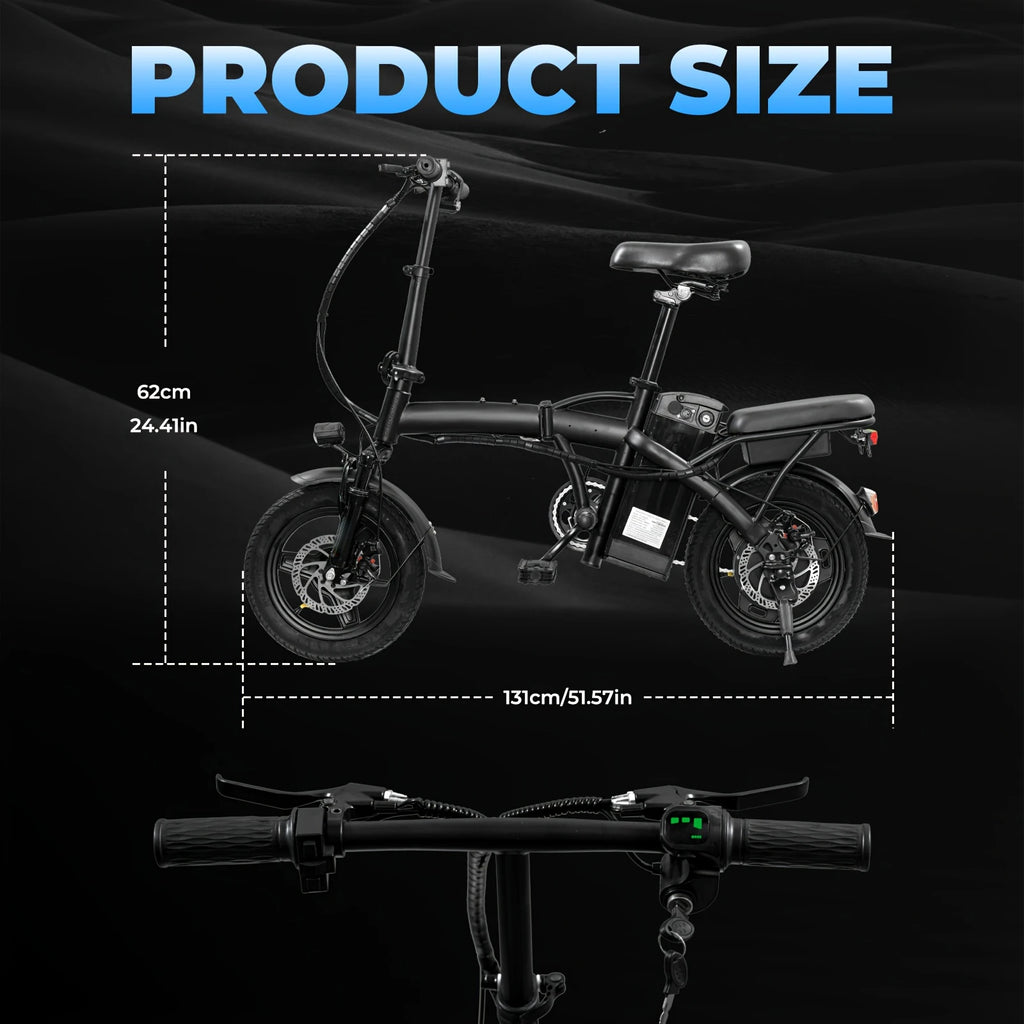 14 inch Mini Folding Electric Bicycles