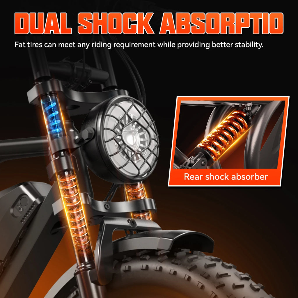 Off-Road Electric Bike for Adults