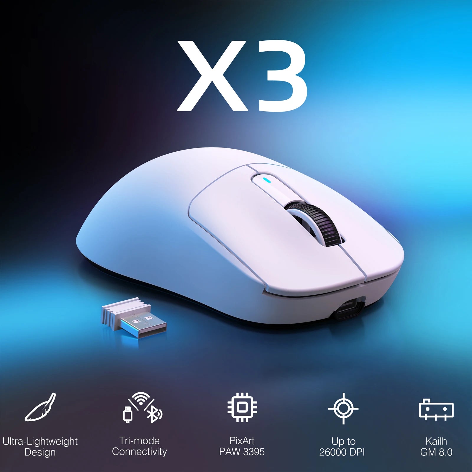 Wireless Gaming Mouse