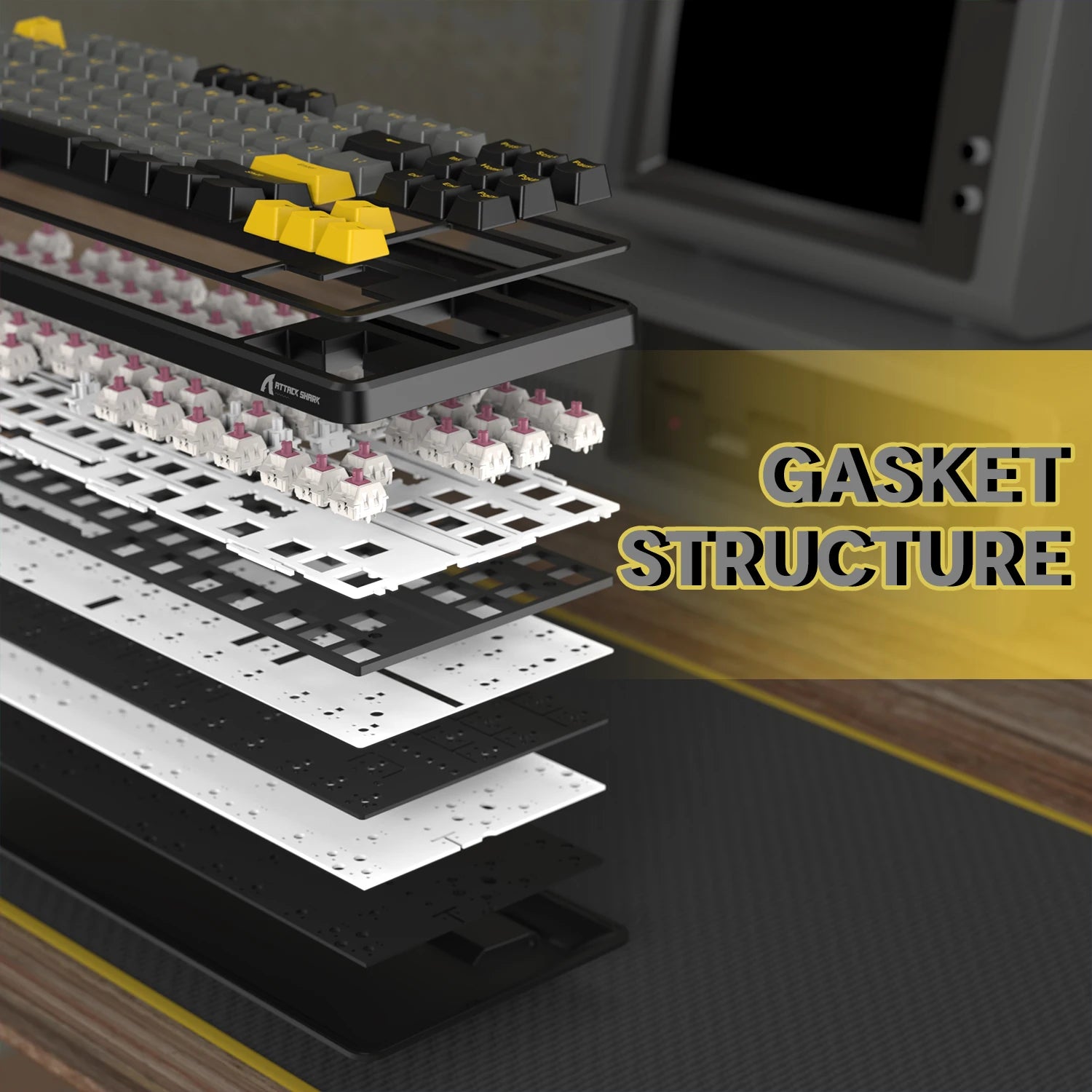 Wireless Mechanical  Keyboard