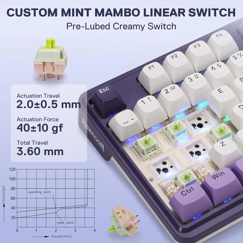 Wireless Mechanical Gaming Keyboard
