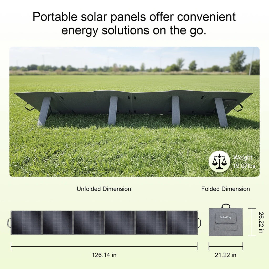 400W Foldable Solar Panel