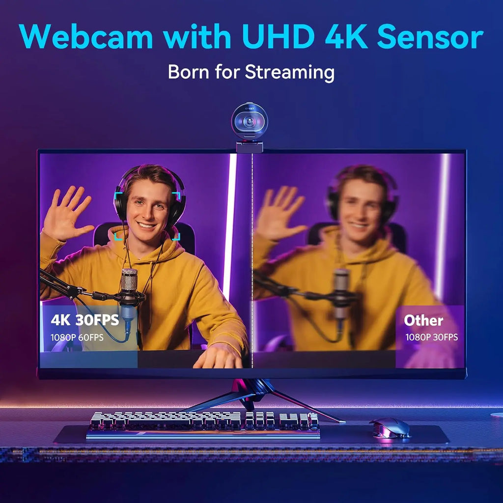 Streaming Webcam with Autofocus