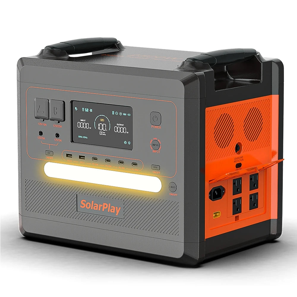 2500w Portable Solar Generator