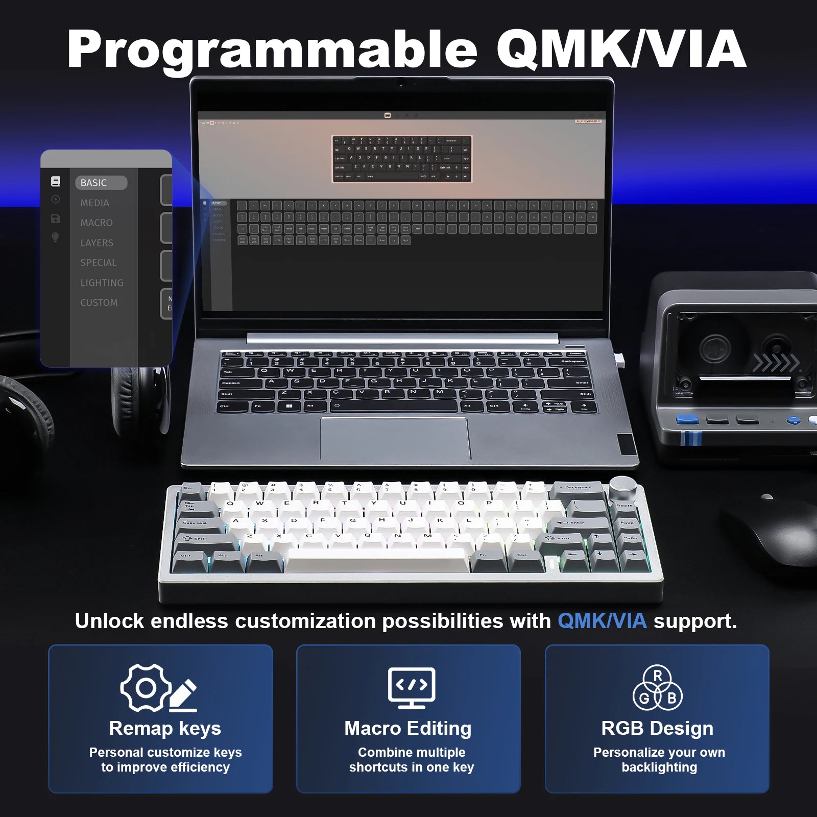 Wireless Mechanical Keyboard