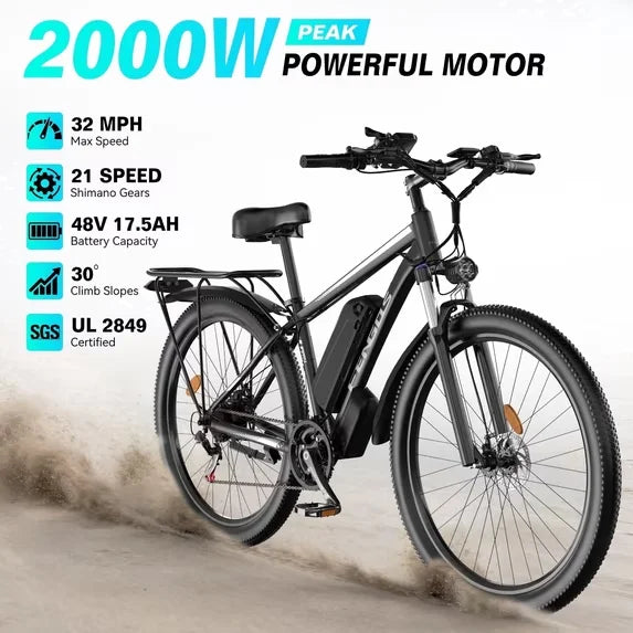 2000W Dual Motor Electric Bicycle