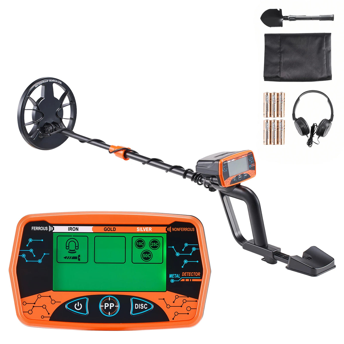 Metal Detector With Headphones