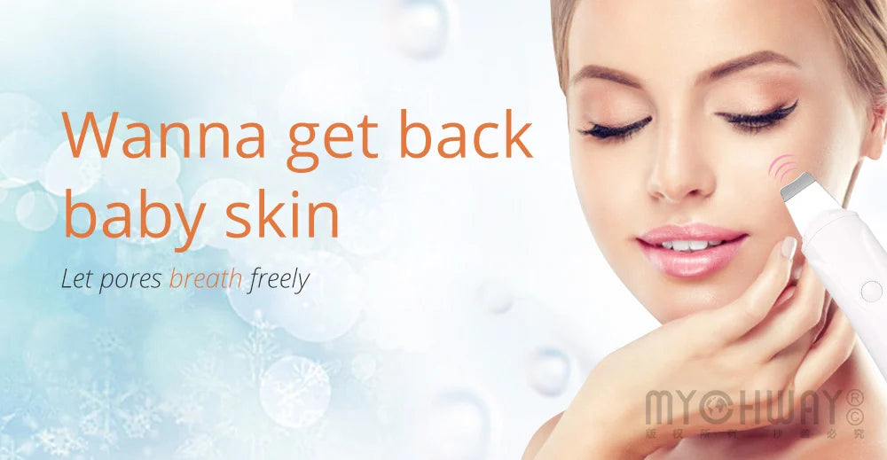 3 in 1 Ultrasound Dermabrasion Device