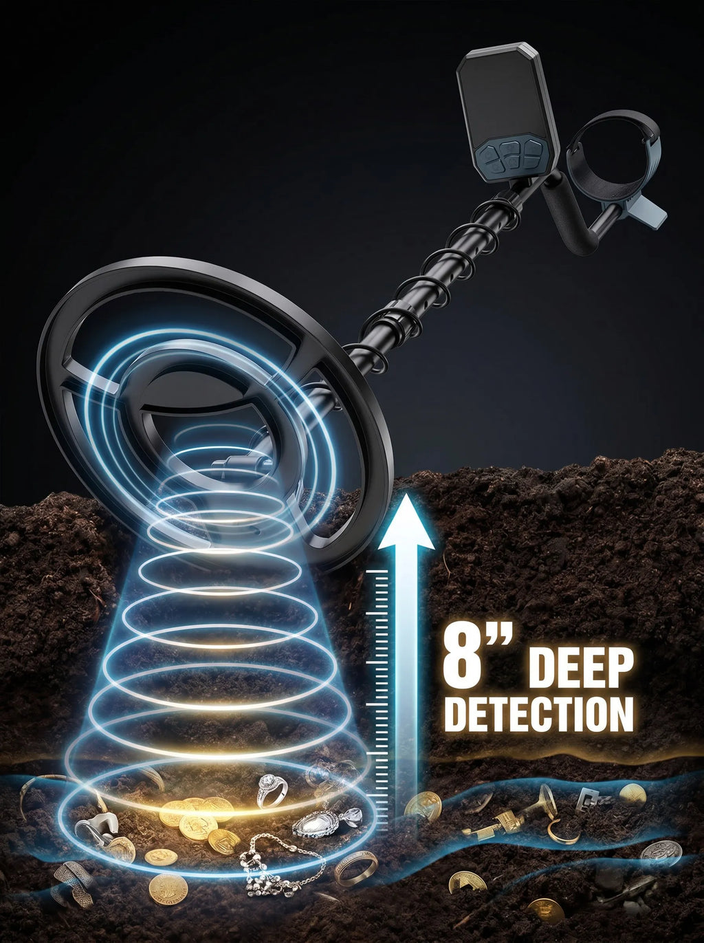 Professional Metal Detector for Adults