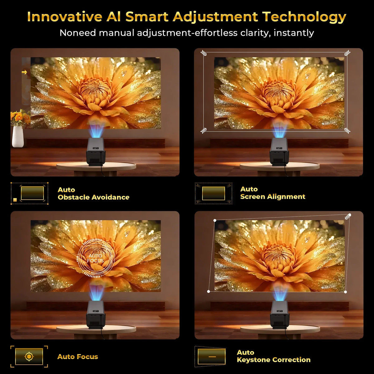 1080P Smart Home Projector