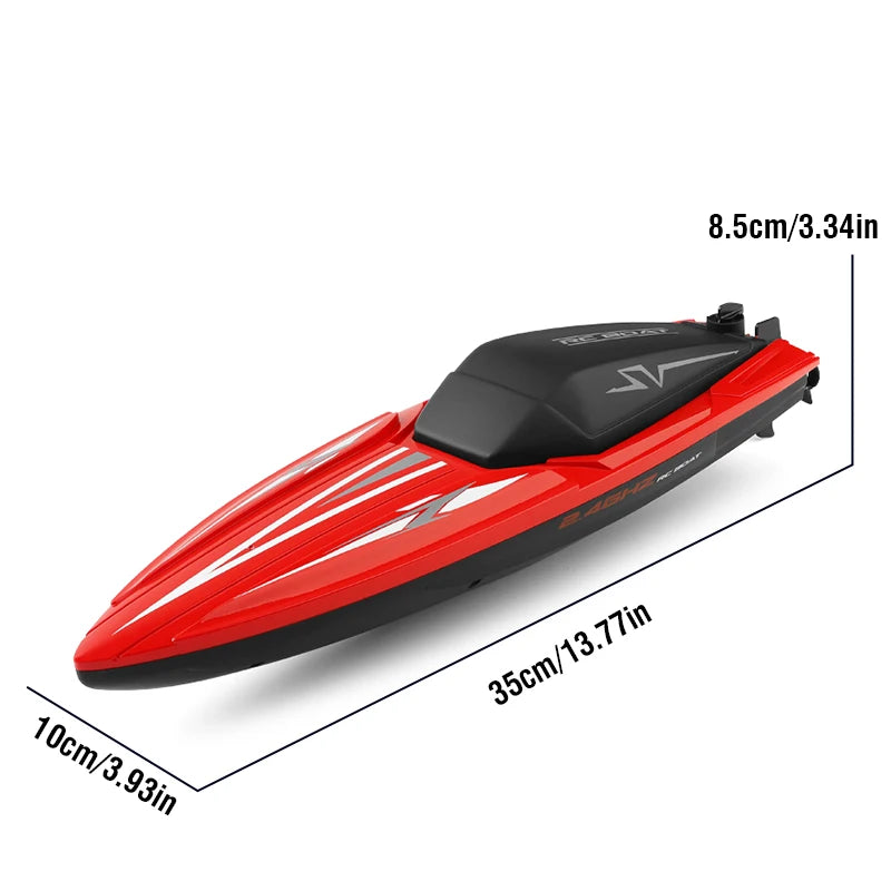 2.4G High Speed RC Speedboat Dual Motors