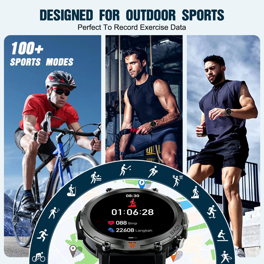 Bluetooth Call Smart Watch for Men