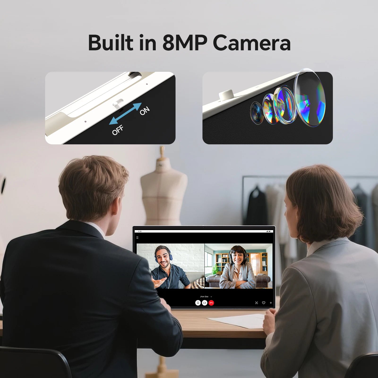 25 Inch Portable TV Touchscreen Monitor