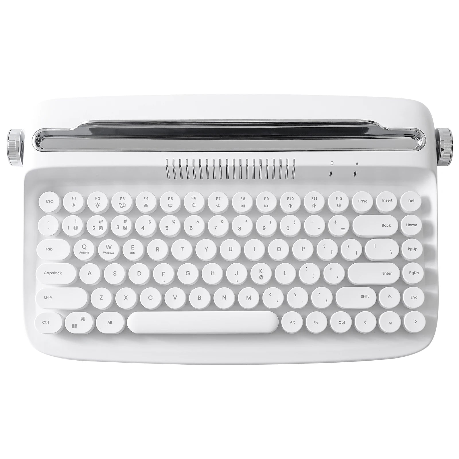 Retro Wireless Typewriter Keyboard