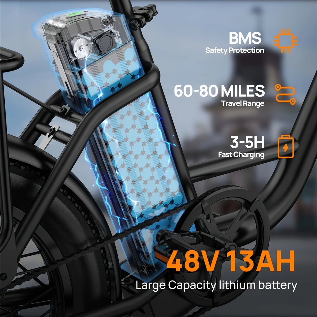 1000W 20" Electric Bike
