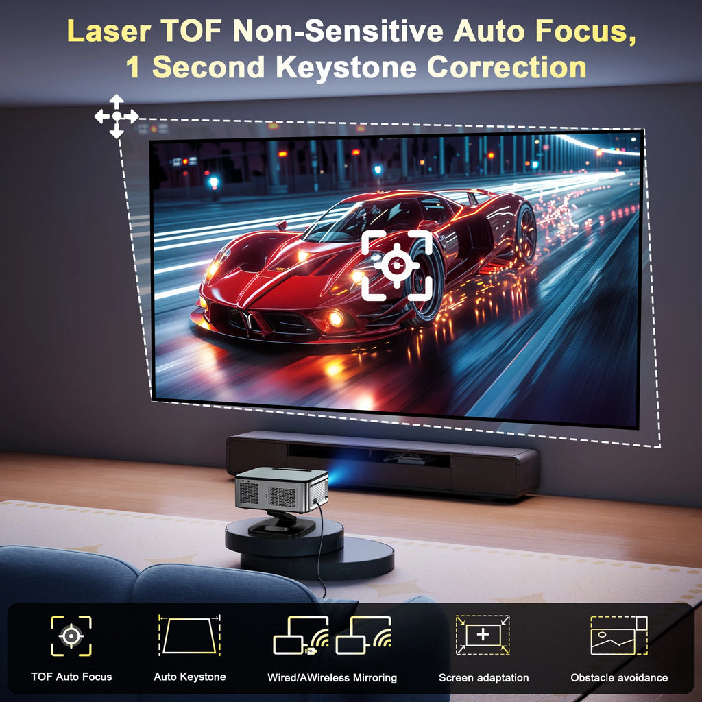 4K Full HD Home Beam Projector