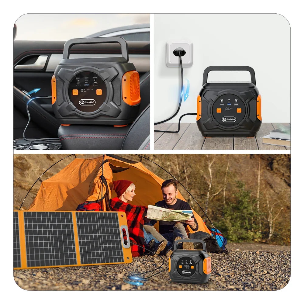 100W Portable Solar Generator