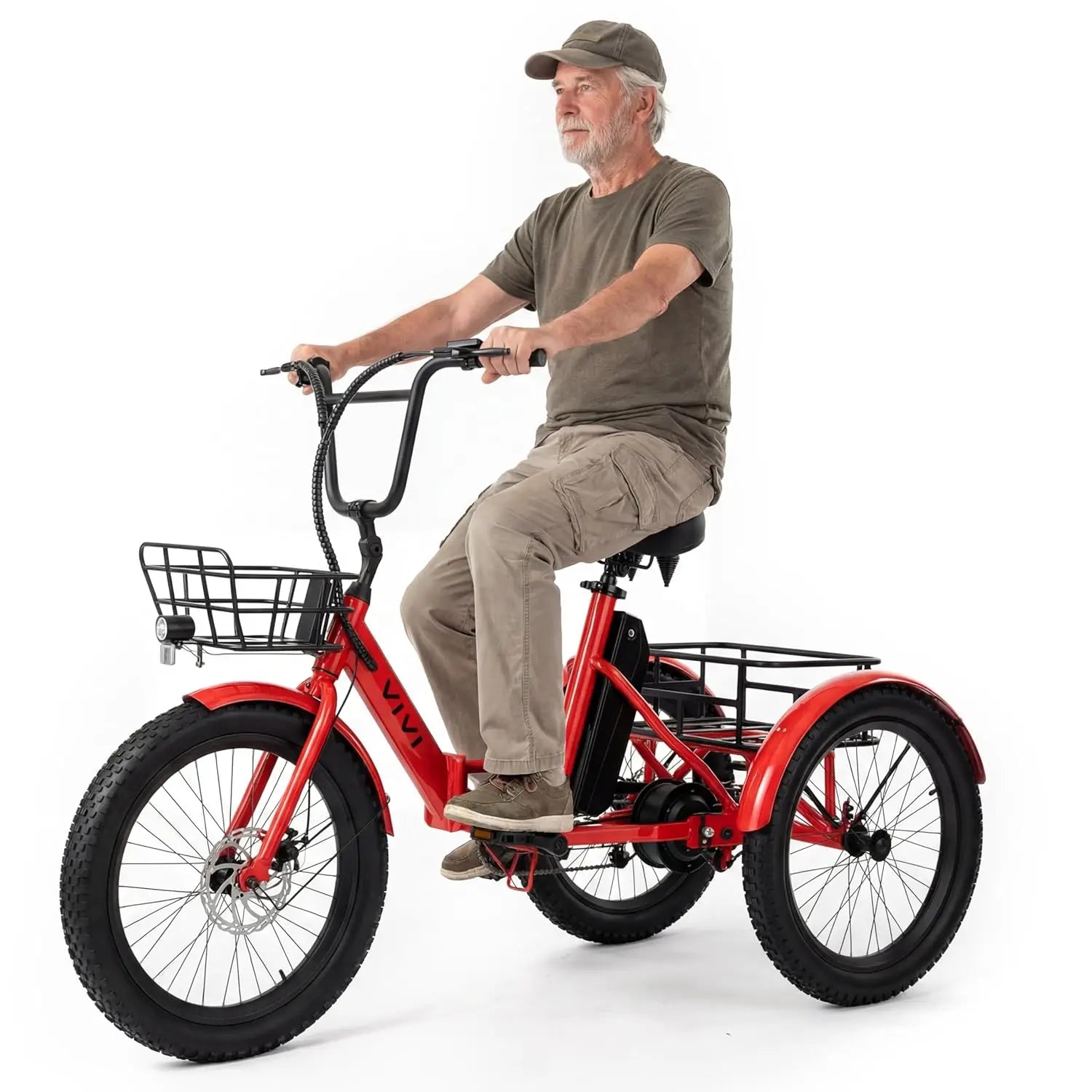 Fat Tire Electric Tricycle for Adults