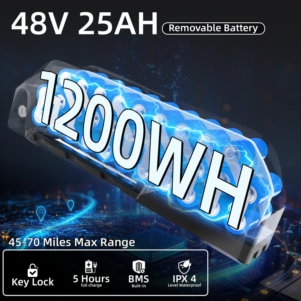 20" 1500W Electric Bike